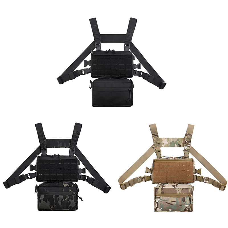 SABADO 1000D ナイロン Molle ウェビング チェスト バッグ