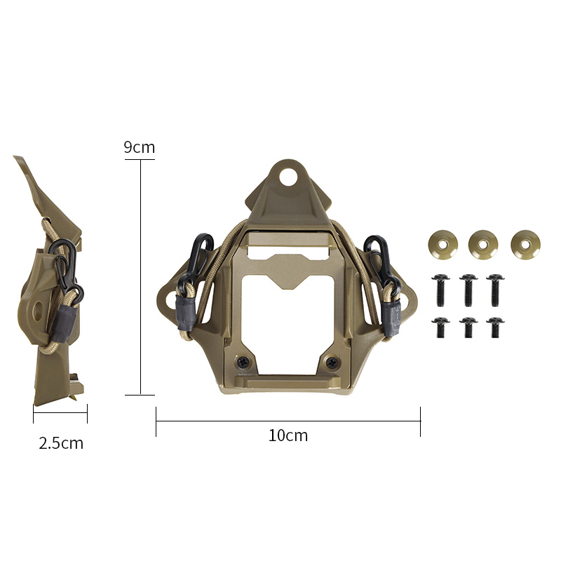 SABADO タクティカルヘルメット NVG マウント VAS シュラウドマウント ACH MICH OPS-Core Fast Crye ヘルメットアクセサリー用